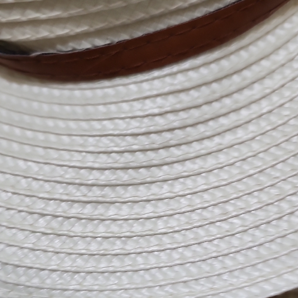 JustFab White Floppy Sun Hat with Wide Brim - Picture 8 of 8